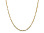FJC Finejewelers 10k  8 inch by 3.0mm wide Figaro Chain Bracelet