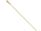 FJC Finejewelers 10k 1mm Bright Cut Wheat Chain Necklace