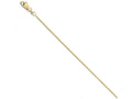 FJC Finejewelers 10k 1mm Bright Cut Wheat Chain Necklace