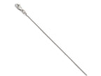 FJC Finejewelers 10k White Gold 1mm Bright Cut Wheat Chain Necklace