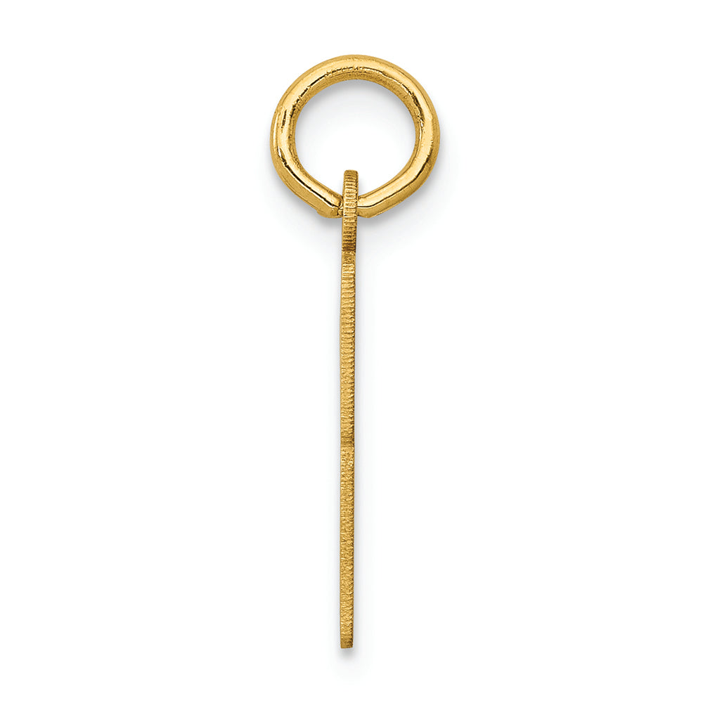 FJC Finejewelers 14k Yellow Gold Small Polished Elongated 83 Charm