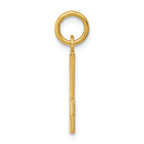 FJC Finejewelers 14k Yellow Gold Small Polished Elongated 84 Charm