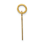 FJC Finejewelers 14k Yellow Gold Small Polished Elongated 85 Charm