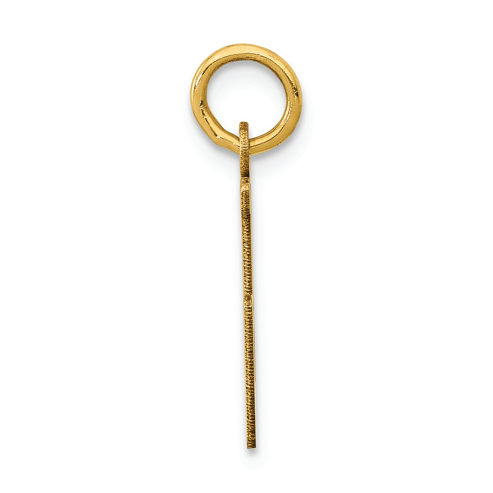 FJC Finejewelers 14k Yellow Gold Small Polished Elongated 85 Charm