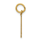 FJC Finejewelers 14k Yellow Gold Small Polished Elongated 91 Charm