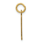 FJC Finejewelers 14k Yellow Gold Small Polished Elongated 92 Charm