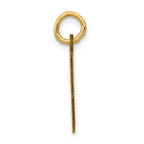 FJC Finejewelers 14k Yellow Gold Small Polished Elongated 98 Charm