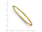 FJC Finejewelers 14k Yellow Gold Bangle