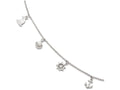 FJC Finejewelers Sterling Silver Adjustable Anklet (9-10)