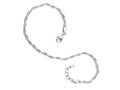 FJC Finejewelers Sterling Silver Adjustable Anklet (9-10)
