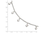 FJC Finejewelers Sterling Silver Adjustable Anklet (9-10)