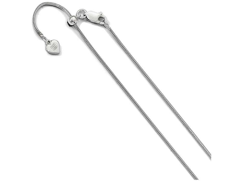 FJC Finejewelers Sterling Silver Adjustable Snake Chain Necklace