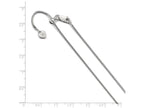 FJC Finejewelers Sterling Silver Adjustable Snake Chain Necklace