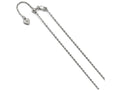 FJC Finejewelers Sterling Silver Adjustable Cable Chain Necklace
