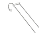 FJC Finejewelers Sterling Silver Adjustable Rope Chain Necklace