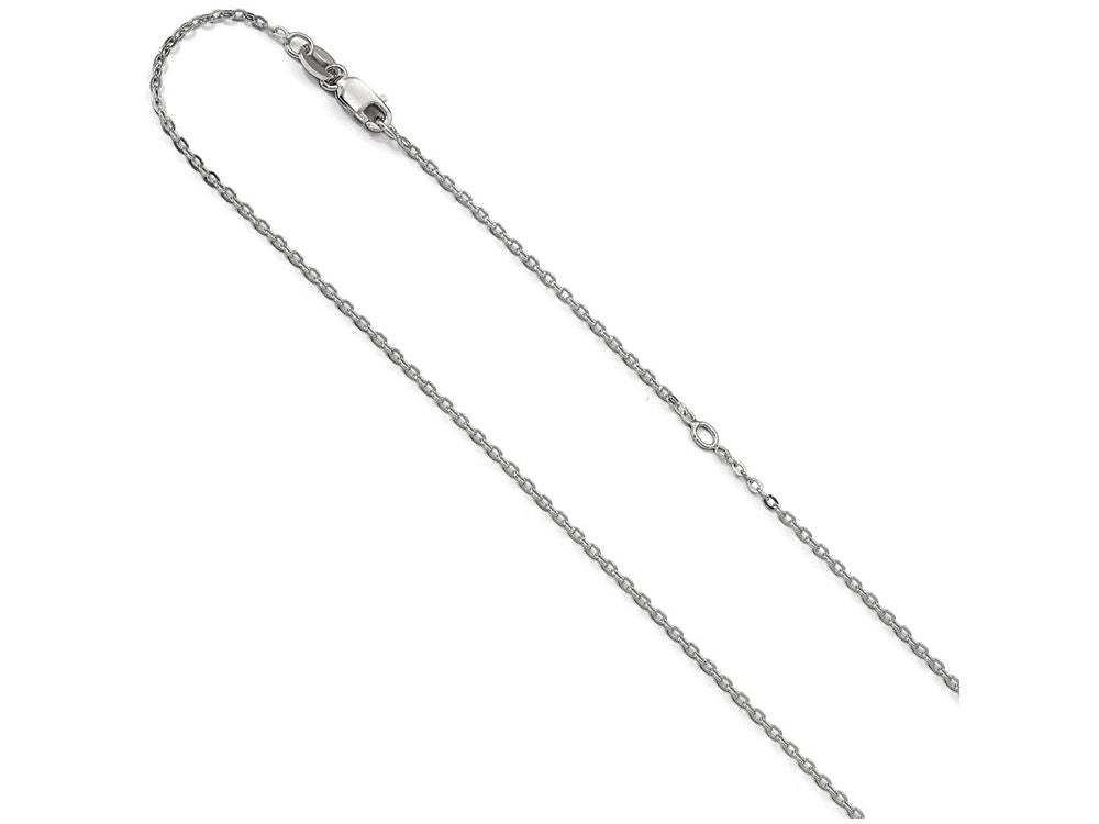 FJC Finejewelers Sterling Silver Cable Chain Necklace W/ 2in Ext
