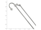 FJC Finejewelers Sterling Silver Adjustable Snake Chain Necklace