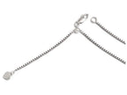 FJC Finejewelers Sterling Silver Adjustable Box Chain Necklace