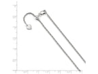 FJC Finejewelers Sterling Silver Loose Rope Adjustable Chain Necklace