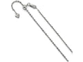 FJC Finejewelers Sterling Silver Adjustable Cable Chain Necklace
