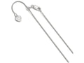 FJC Finejewelers Sterling Silver Adjustable Spiga Chain Necklace