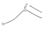 FJC Finejewelers Sterling Silver Adjustable Fancy Mesh Chain Necklace