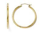 FJC Finejewelers 14k Yellow Gold 2mm Polished Hoop Earrings
