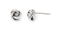 FJC Finejewelers 14k White Gold Polished Post Earrings