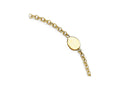 FJC Finejewelers 14k Yellow Gold Polished Anklet W/1in Ext