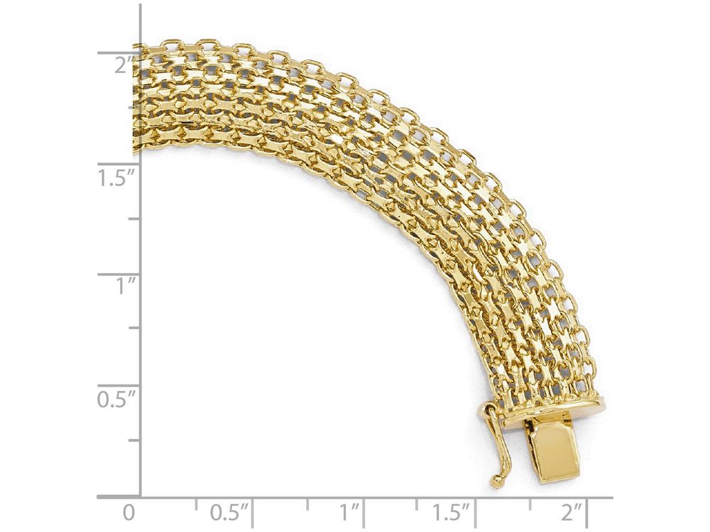 FJC Finejewelers 14k Yellow Gold Polished Bracelet