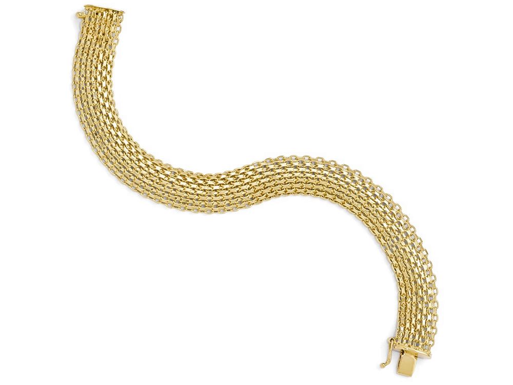 FJC Finejewelers 14k Yellow Gold Polished Bracelet