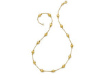FJC Finejewelers 14k Yellow Gold Bright Cut Scratch Finish Polished Necklace