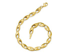 FJC Finejewelers 14k Yellow Gold Polished And Bright Cut Bracelet