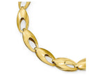 FJC Finejewelers 14k Yellow Gold Polished And Bright Cut Bracelet