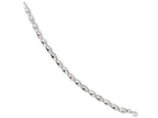 FJC Finejewelers 14k White Gold Polished And Bright Cut Bracelet
