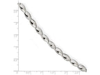 FJC Finejewelers 14k White Gold Polished And Bright Cut Bracelet
