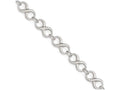 FJC Finejewelers 14k White Gold Polished Bracelet