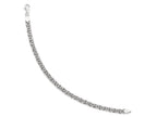 FJC Finejewelers 14k White Gold Polished Fancy Link Bracelet