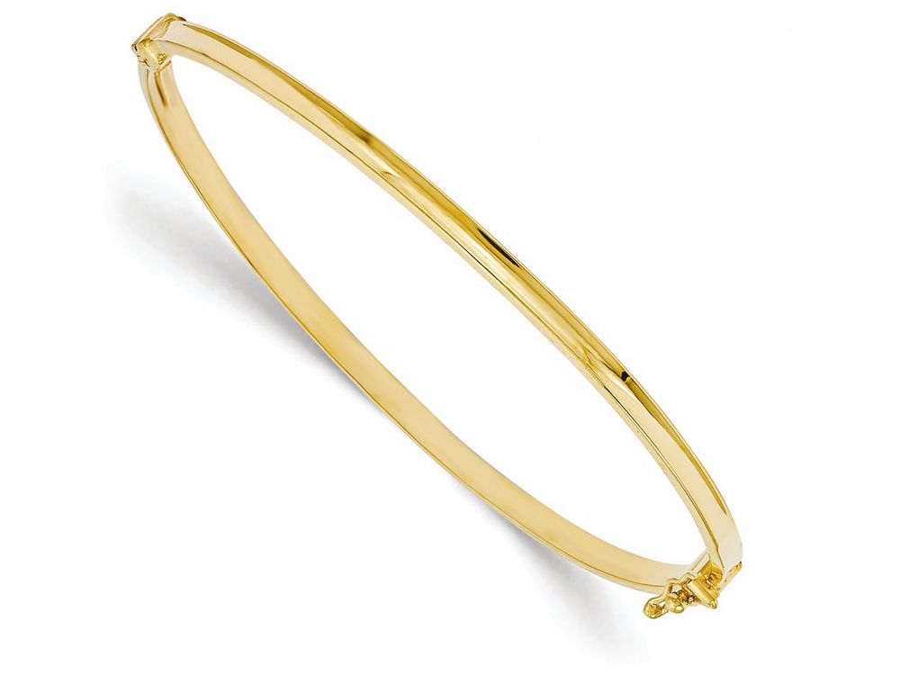 FJC Finejewelers 14k Yellow Gold Polished Hinged Bangle