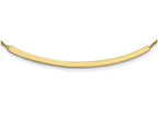 FJC Finejewelers 14k Yellow Gold Polished Bright Cut With 2in Ext. Necklace