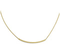 FJC Finejewelers 14k Yellow Gold Polished Bright Cut With 2in Ext. Necklace