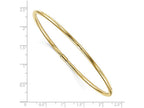 FJC Finejewelers 14k Yellow Gold Polished Bangle