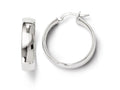 FJC Finejewelers Sterling Silver Polished Hinged Hoop Earrings