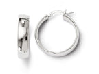 FJC Finejewelers Sterling Silver Polished Hinged Hoop Earrings