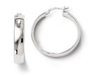 FJC Finejewelers Sterling Silver Polished Hinged Hoop Earrings