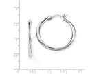 FJC Finejewelers Sterling Silver Polished Hoop Earrings