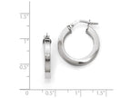 FJC Finejewelers Sterling Silver Polished Hoop Earrings