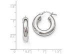 FJC Finejewelers Sterling Silver Polished Hoop Earrings