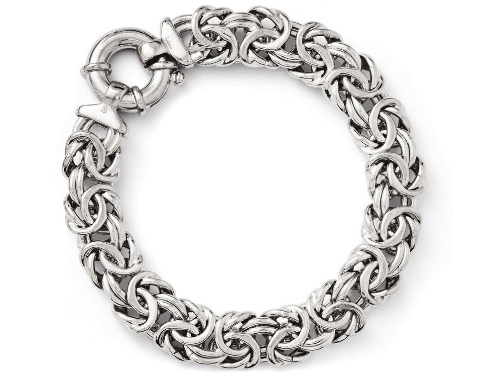 FJC Finejewelers Sterling Silver Fancy Link Bracelet