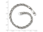 FJC Finejewelers Sterling Silver Polished Mesh Bracelet